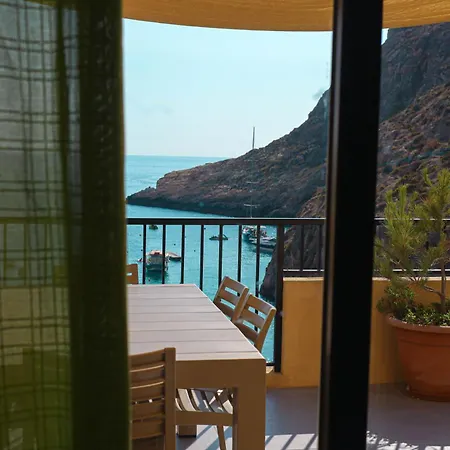 Seafront Duplex Penthouse With Terrace Overlooking Bay Apartament Xlendi