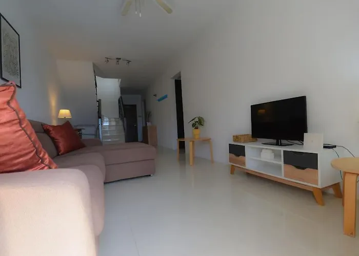 Seafront Duplex Penthouse With Terrace Overlooking Bay Xlendi